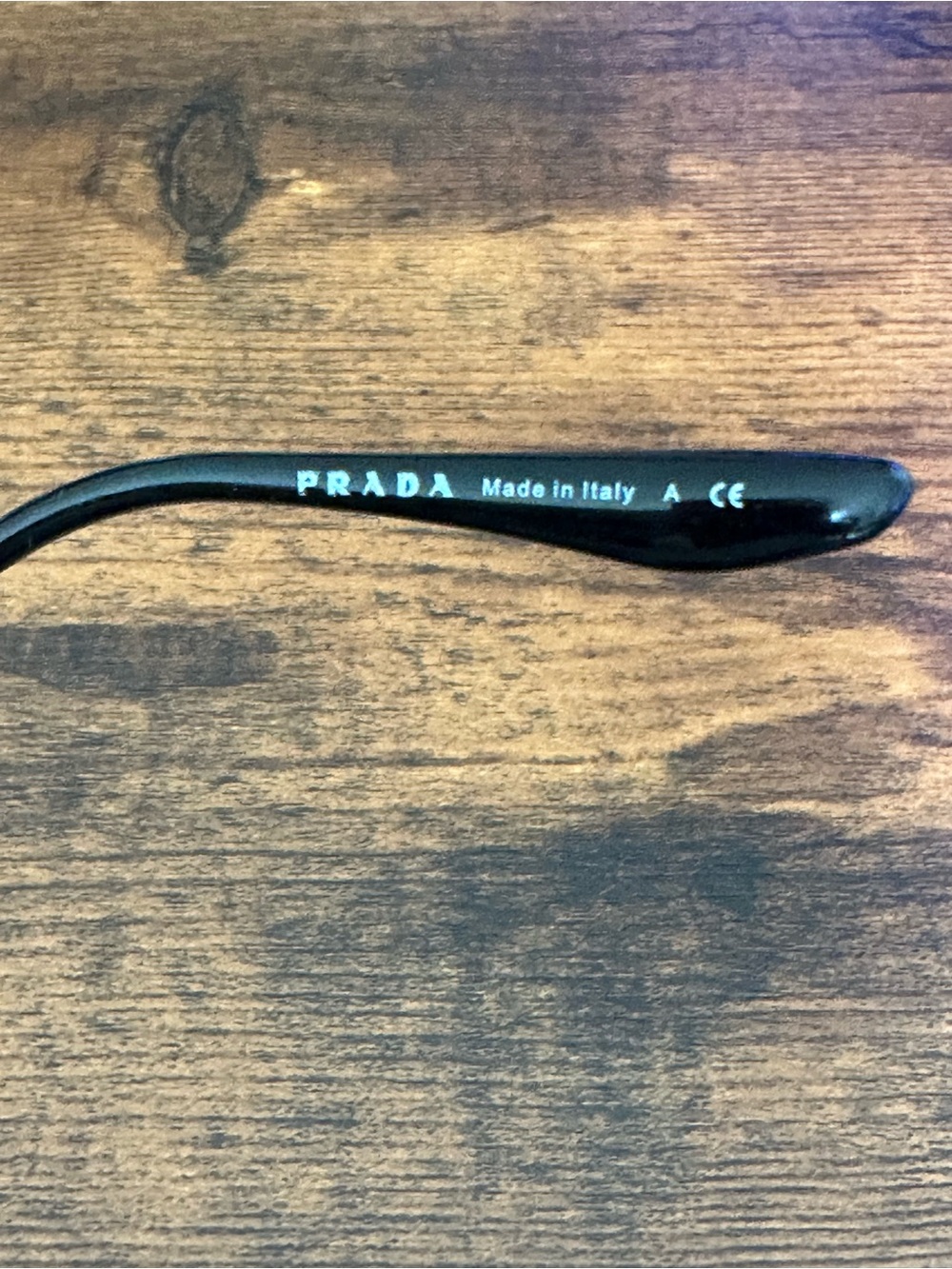 Prada Shield Sunglasses with Brown Gradient Lenses - Picture 4 of 6